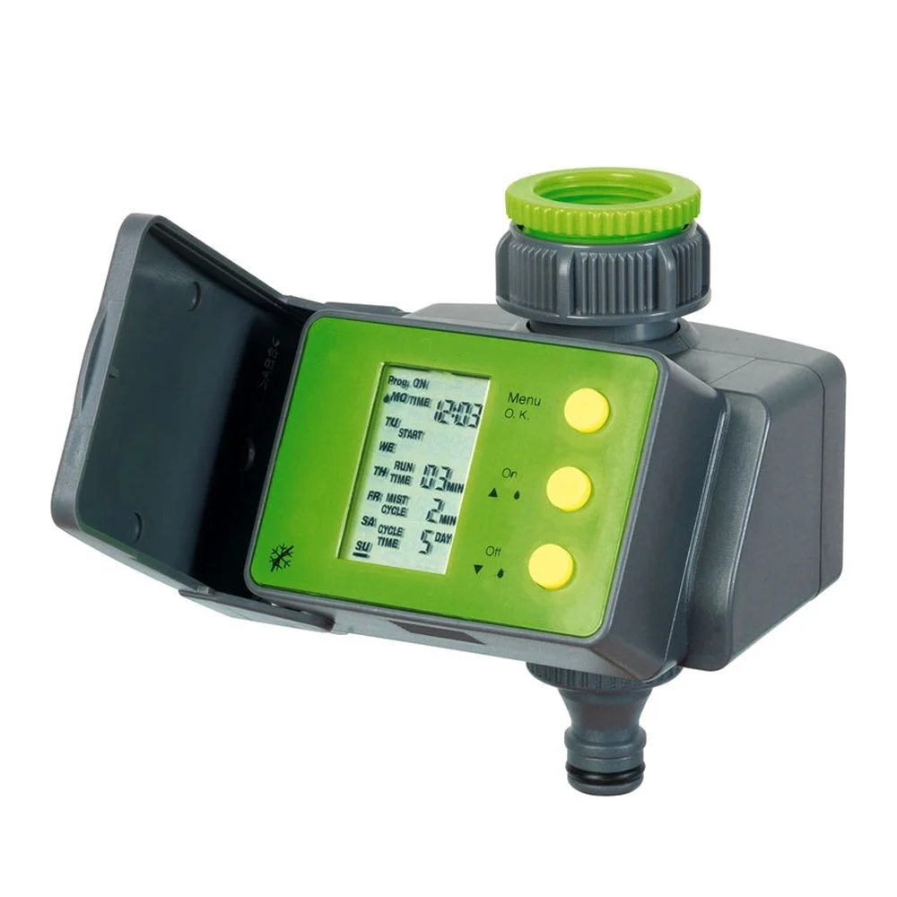 Programmatore irrigazione giardino automatico digitale con presa rubinetto 20/27 - TrAdE Shop Traesio