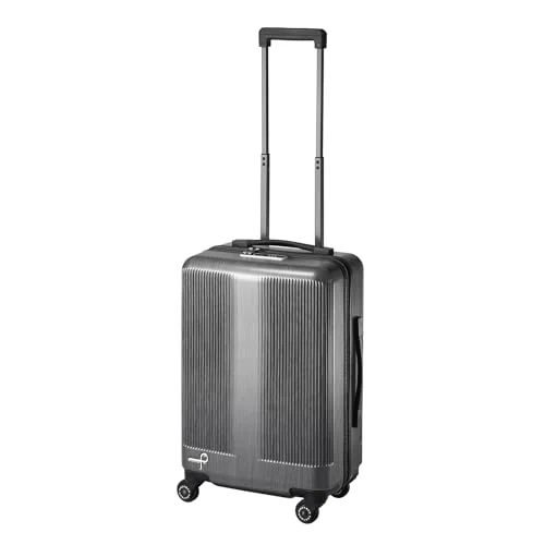 Proteca Carry-on suitcase 36L 3kg caster stopper Made in Japan Traction No.01331 Gunmetalic Hairline