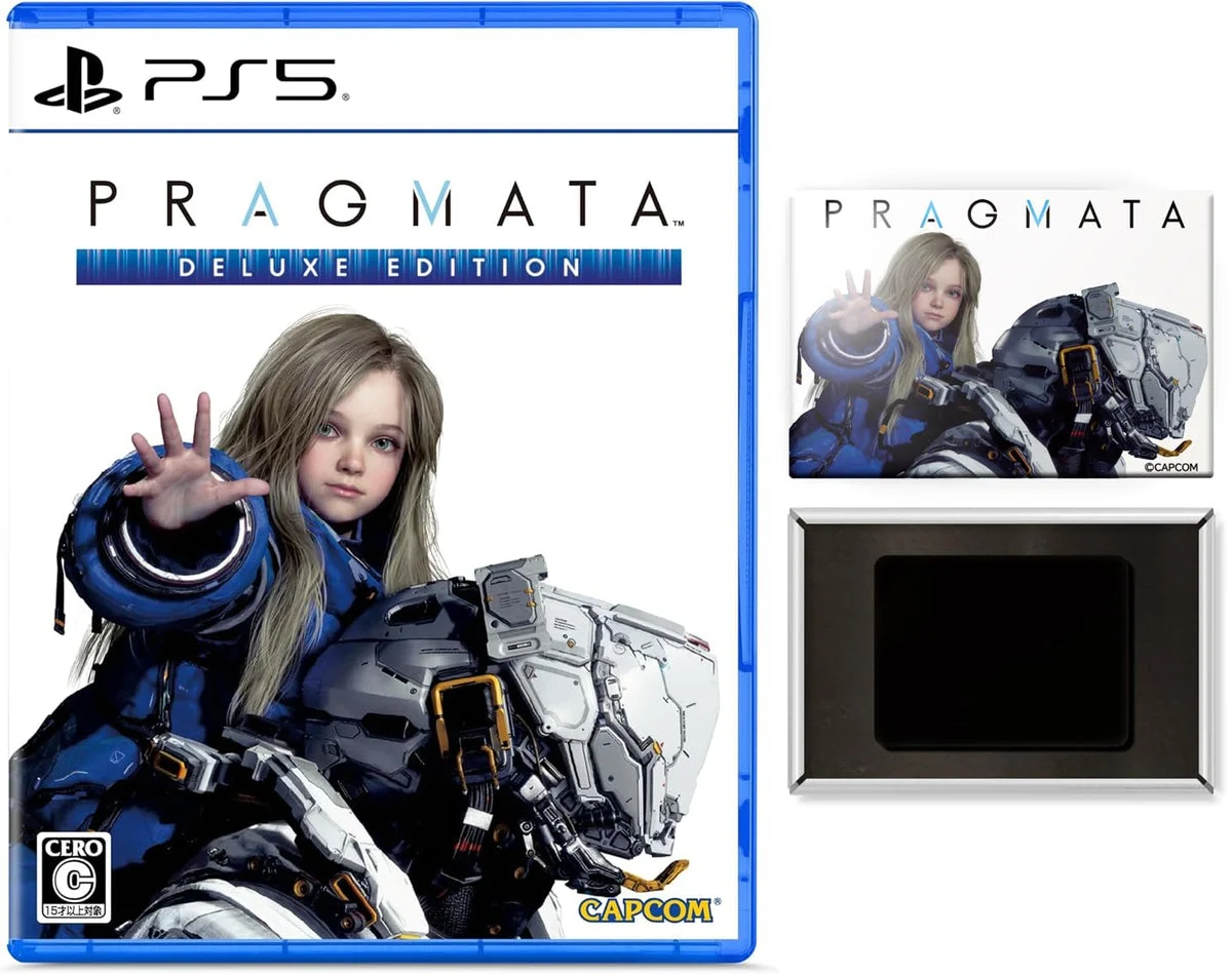 PS5 Pragmata Deluxe Edition Amazon JP esclusiva con magnete bonus e DLC - WAFUU JAPAN