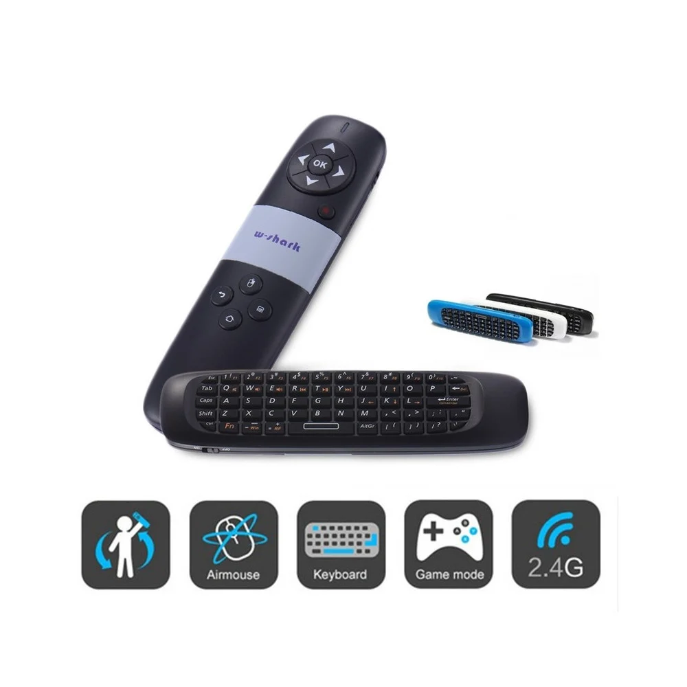 PUNTATORE LASER MOUSE TASTIERA QWERTY WIRELESS PER CONFERENZE PRESENTAZIONI - TrAdE Shop Traesio