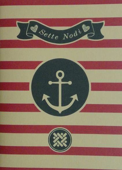 quaderno 7 nodi “ancora blu con righe rosse” - Prodotti vari