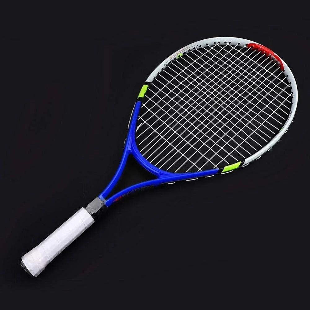 RACCHETTA DA TENNIS JUNIOR CORDA RESISTENTE ALLENAMENTO BAMBINI BORSA TRASPORTO - TrAdE Shop Traesio