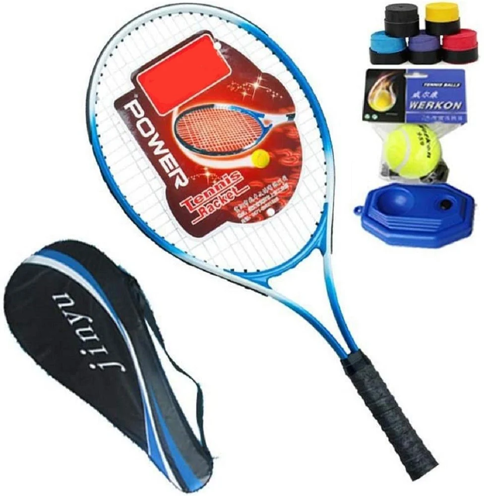 RACCHETTA DA TENNIS PER PRINCIPIANTI SINGOLO PROFESSIONALE UOMO DONNA UNIVERSALE - TrAdE Shop Traesio