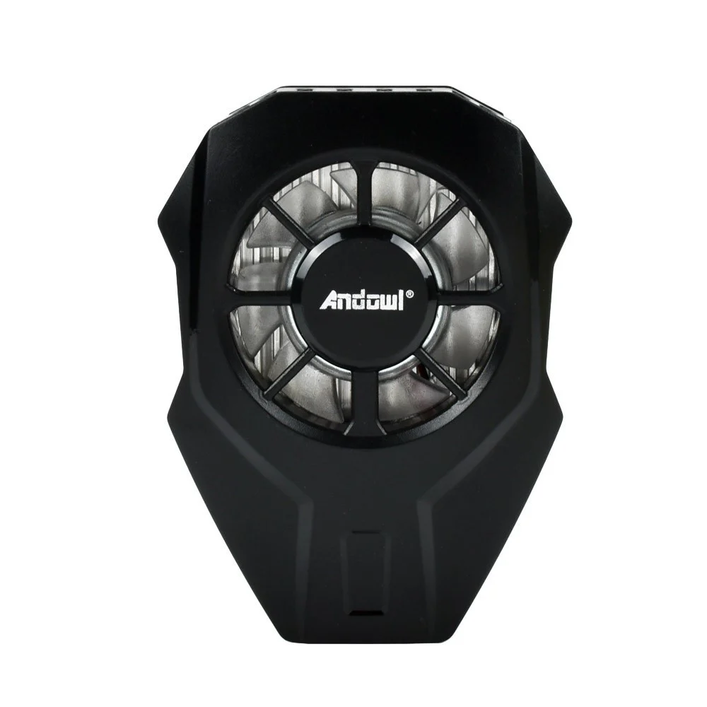 RADIATORE DI RAFFREDDAMENTO VENTILATORE USB LED RGB VENTOLA SMARTPHONE Q-CL10