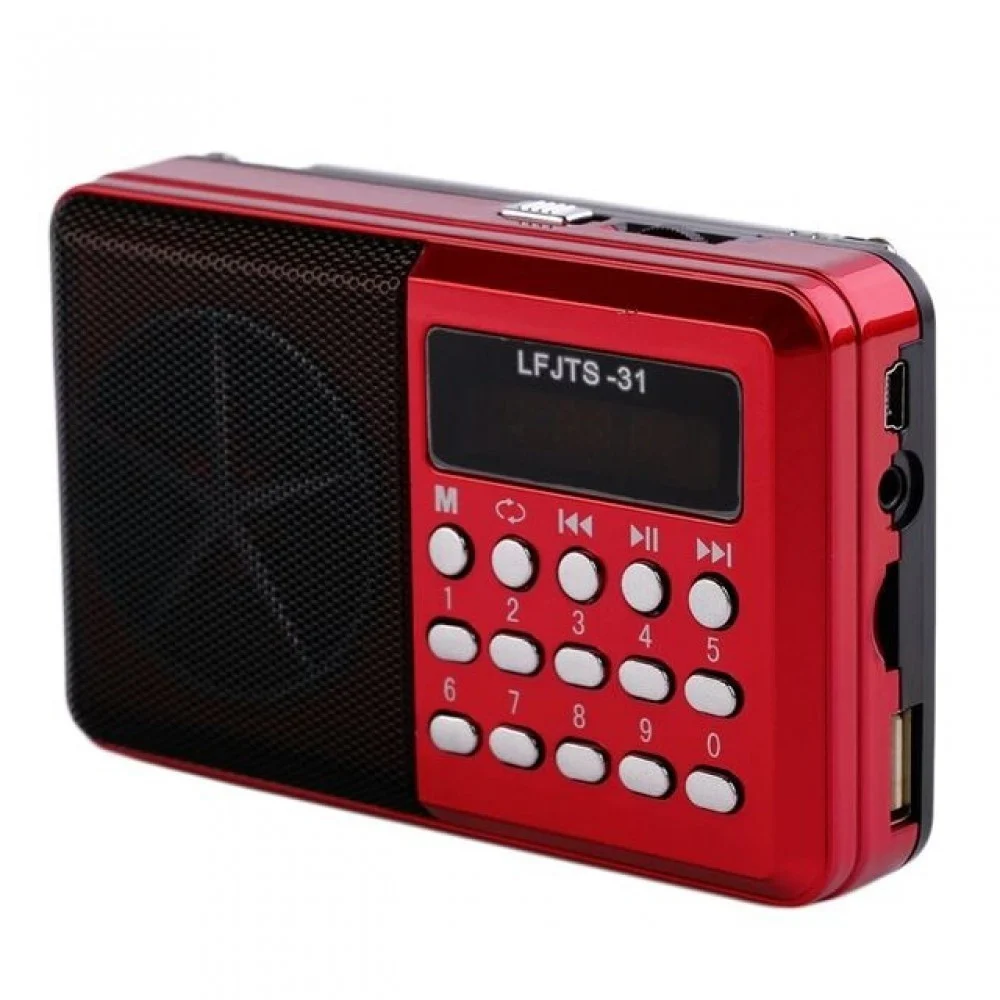 RADIO LETTORE MP3 MINI SPEAKER PORTATILE CON FLASH DRIVER TF CARD DISPLAY LED - TrAdE Shop Traesio