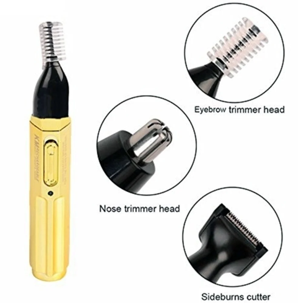 RASOIO 3IN1 UOMO DONNA DEPILATORE RIFINITURA CAPELLI BARBA RICARICABILE VIAGGIO - TrAdE Shop Traesio