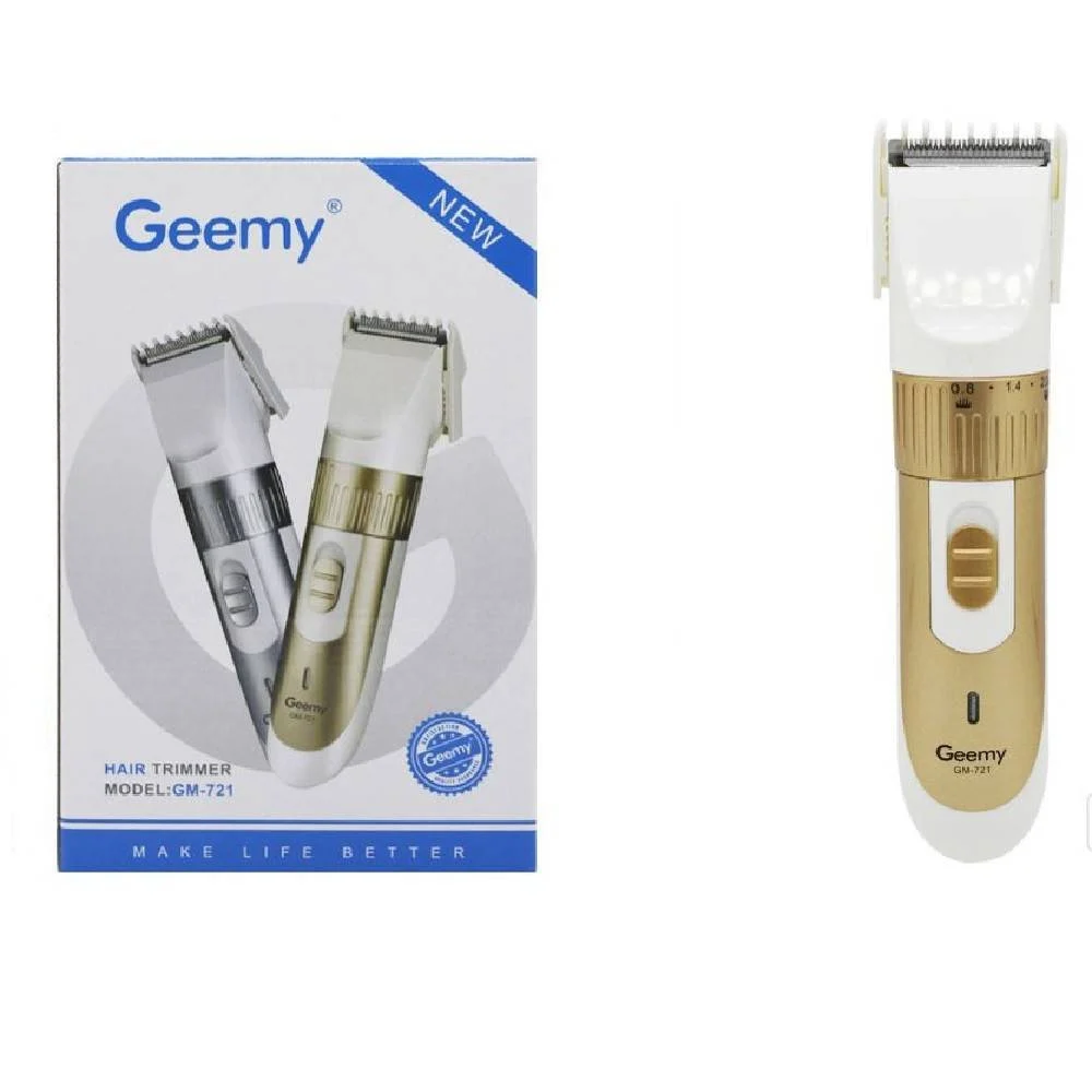 RASOIO TAGLIACAPELLI BARBA A BATTERIA RICARICABILE CON LAMA IN CERAMICA GM-721