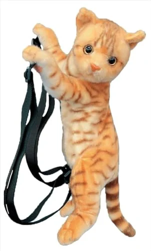 Real Cat Plush Backpack TORA UN-0301TG