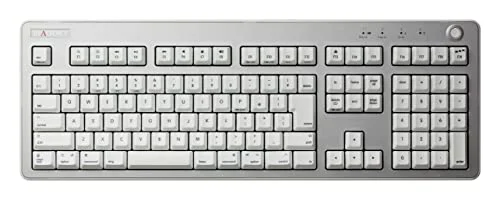 REALFORCE R3 Keyboard Hybrid Full 45g Japanese Array for Mac Light Silver & Super White R3HE21