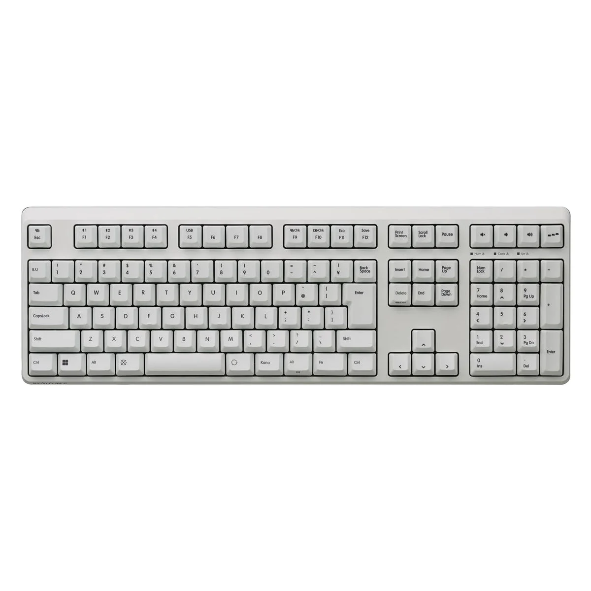 REALFORCE R4 Hybrid tastiera full size 30g layout giapponese Super White R4HA23