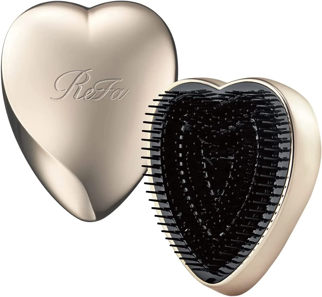 ReFa HEART BRUSH Spazzola per il Viso Champagne Gold - MTG