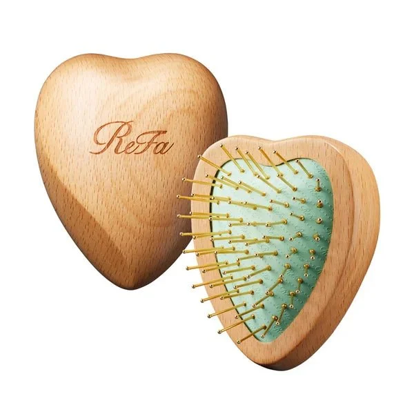 ReFa spazzola capelli Heart Gold compatta RSBP1J01 - WAFUU JAPAN