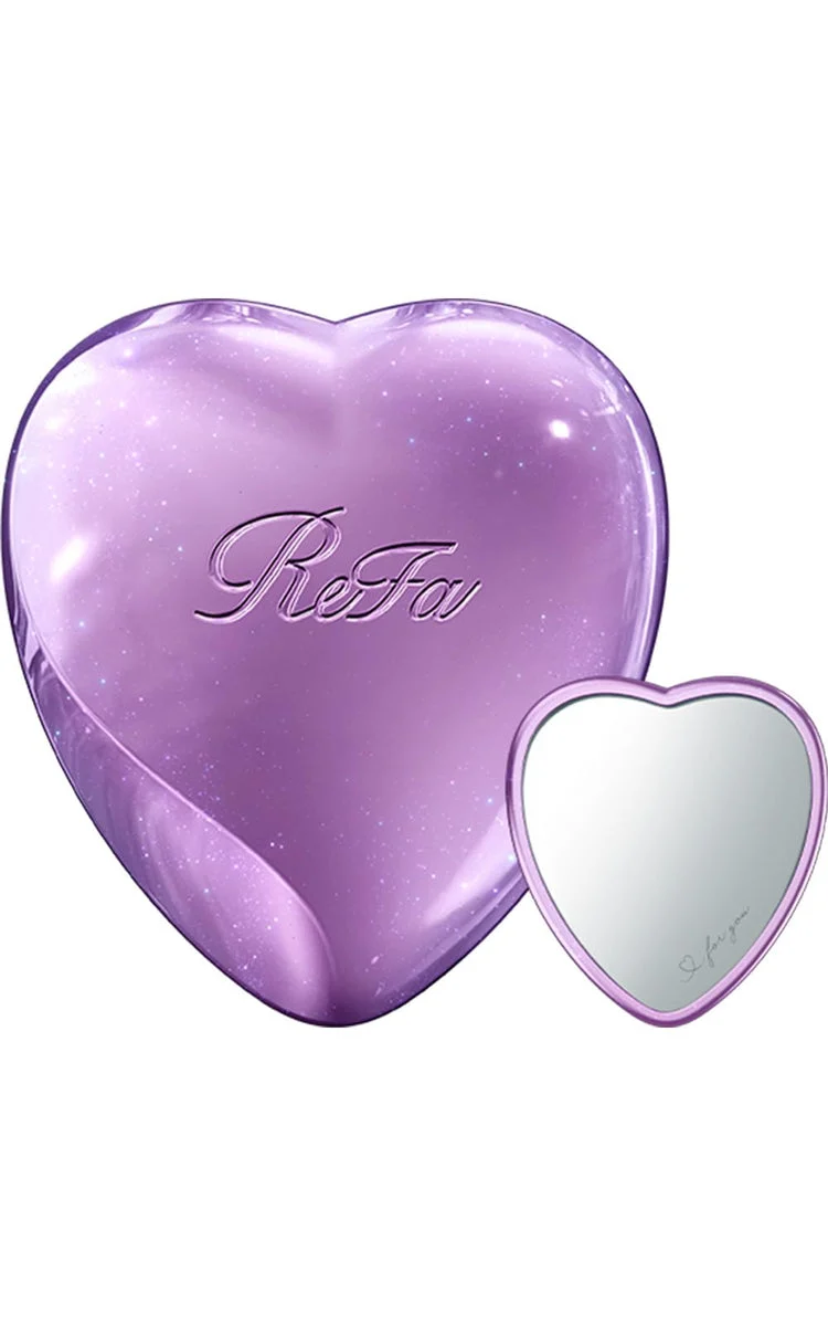 ReFa Heart Mirror M Purple