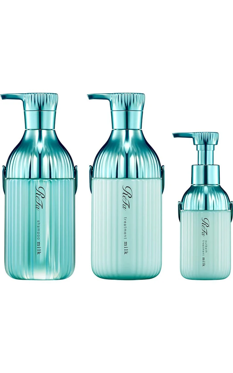 ReFa Set Hair Care Milk Protein Misty Savon shampoo trattamento leave-in