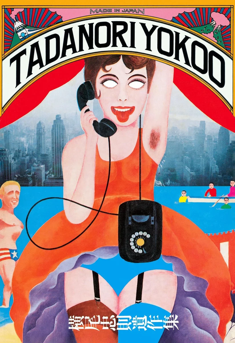 Tadanori Yokoo catalogo ristampa, poster anni '60 e ritratti - WAFUU JAPAN