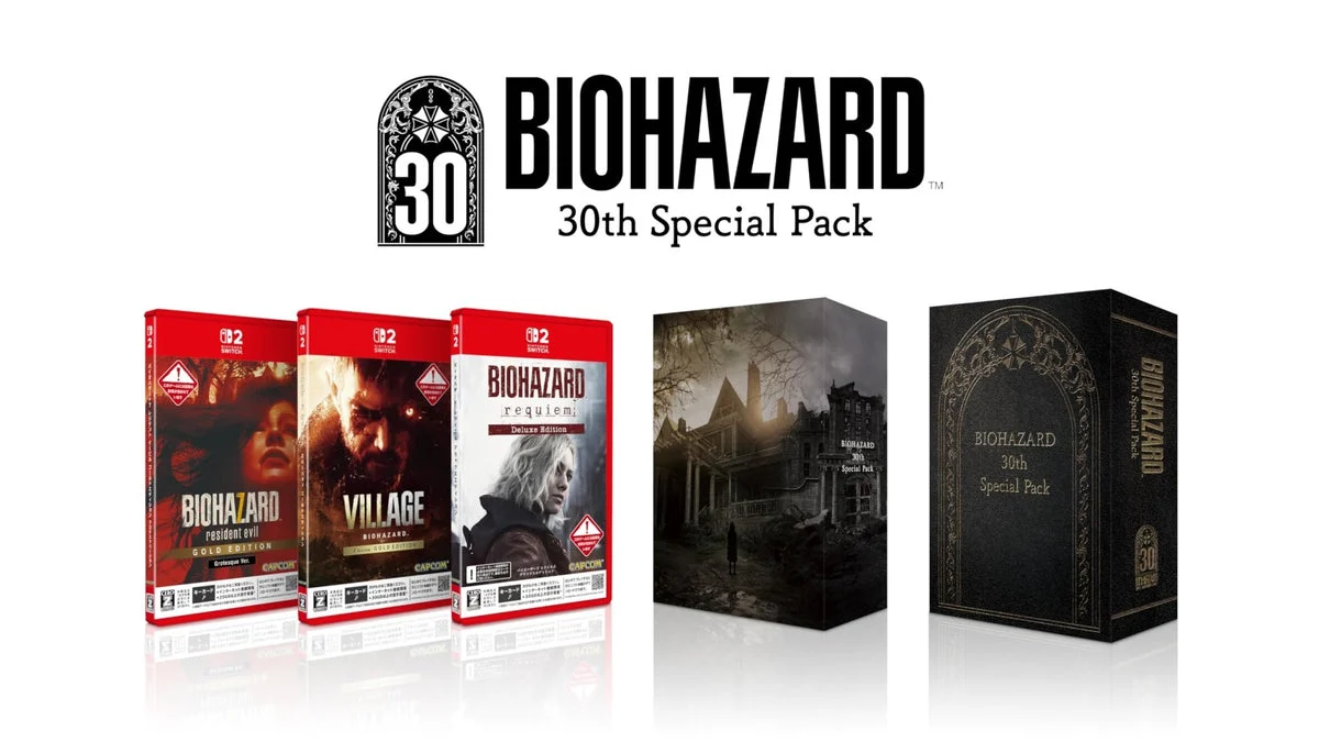 Resident Evil 30th Special Pack per Switch 2 con DLC Bonus Early Acquisto - CAPCOM
