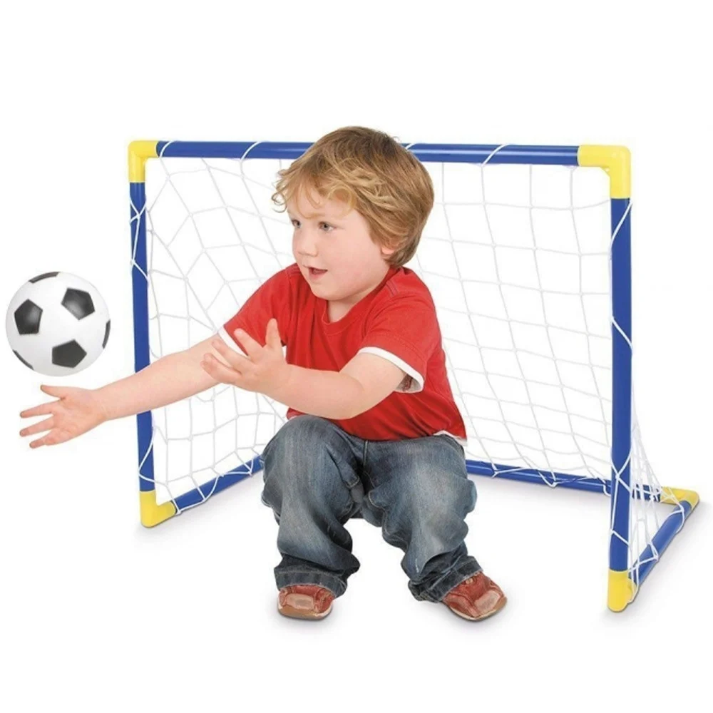 RETE DA CALCIO CALCETTO PORTA 30X50CM GOAL SOCCER CON PALLA BAMBINI SPORT GIOCO - TrAdE Shop Traesio