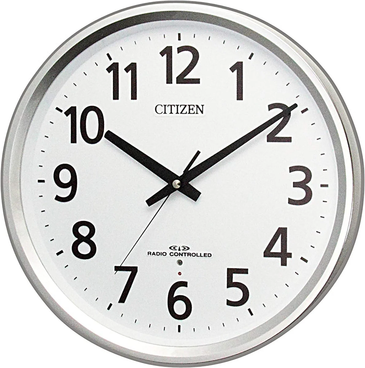 RHYTHM Orologio da Parete Elettrico Wave CITIZEN 8MY475-019 Argento