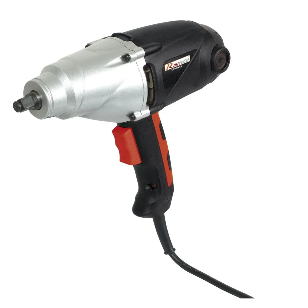 RIBIMEX AVVITATORE IMPULSI 1100W 2200 GIRI/MIN MANDRINO QUADRATO 1/2" + 4GHIERE - Ribitech