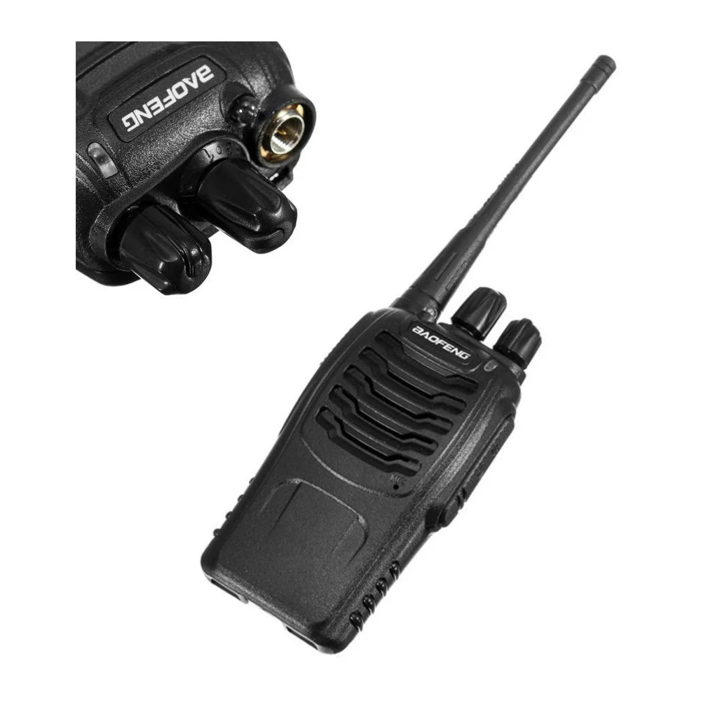 RICETRASMITTENTE PMR RADIO UHF 400-470 MHz WALKIE TALKIE CUFFIE
