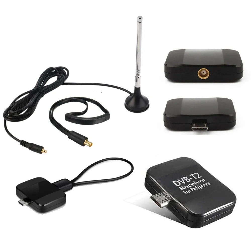 RICEVITORE DIGITALE TERRESTRE DVB-T2 X ANDROID TABLET SMARTPHONE MICRO-USB TV