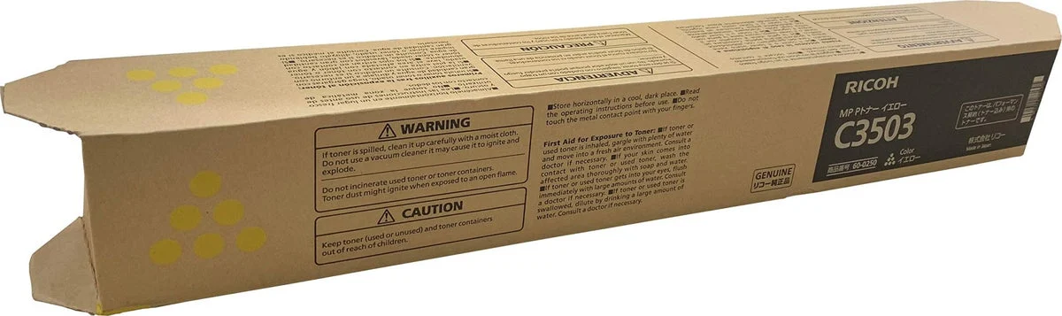 RICOH MP P Toner C3503 Yellow (60-0250)