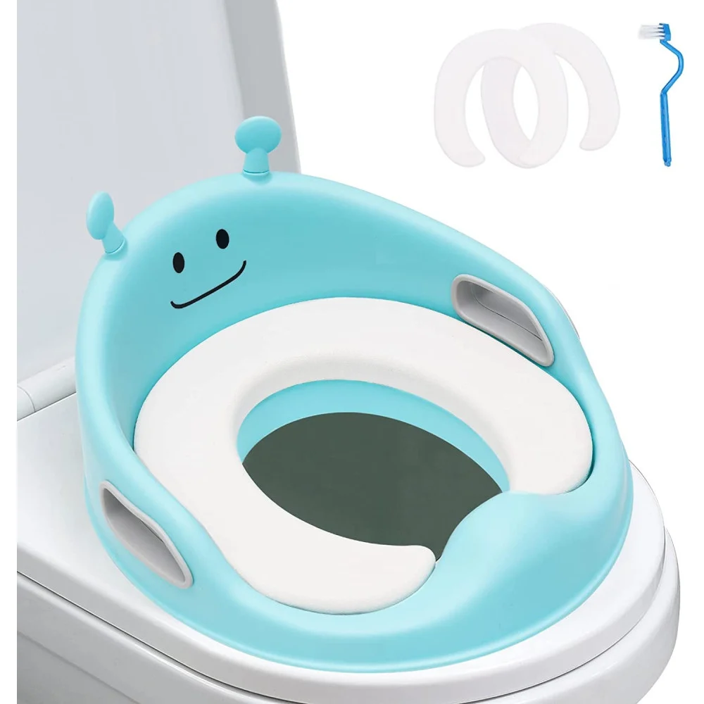 RIDUTTORE WC WATER PER BAMBINI SEDILE MORBIDO COPRIWATER COLORE AZZURRO CELESTE - TrAdE Shop Traesio