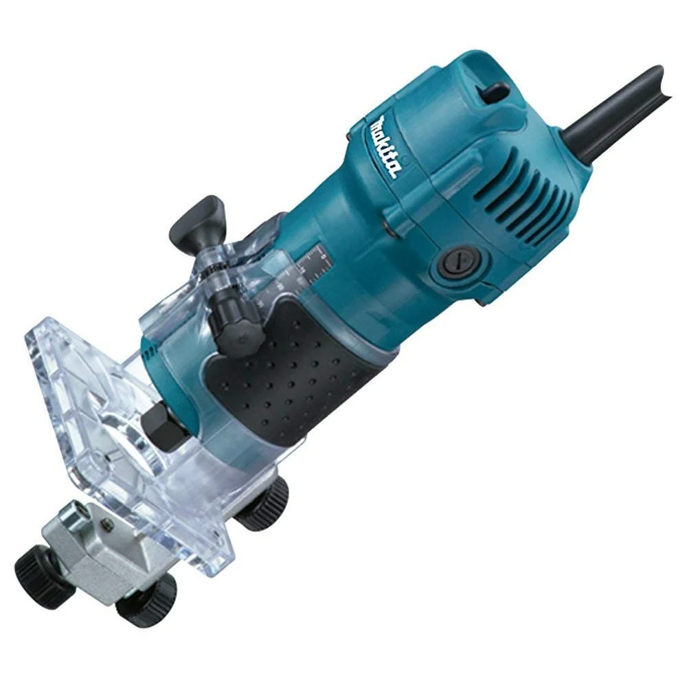 RIFILATORE 6MM FRESATRICE 530W 3000RPM AD IMMERSIONE MAKITA 3709 A BASE FISSA - Makita ®