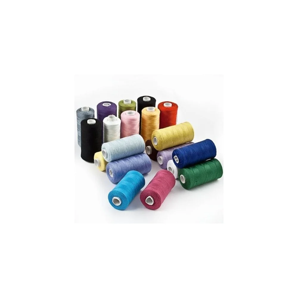 ROCCHETTI CUCITO CUCIRE SET 20 PEZZI 500 METRI POLIESTERE KIT RIPARAZIONE FILO - TrAdE Shop Traesio