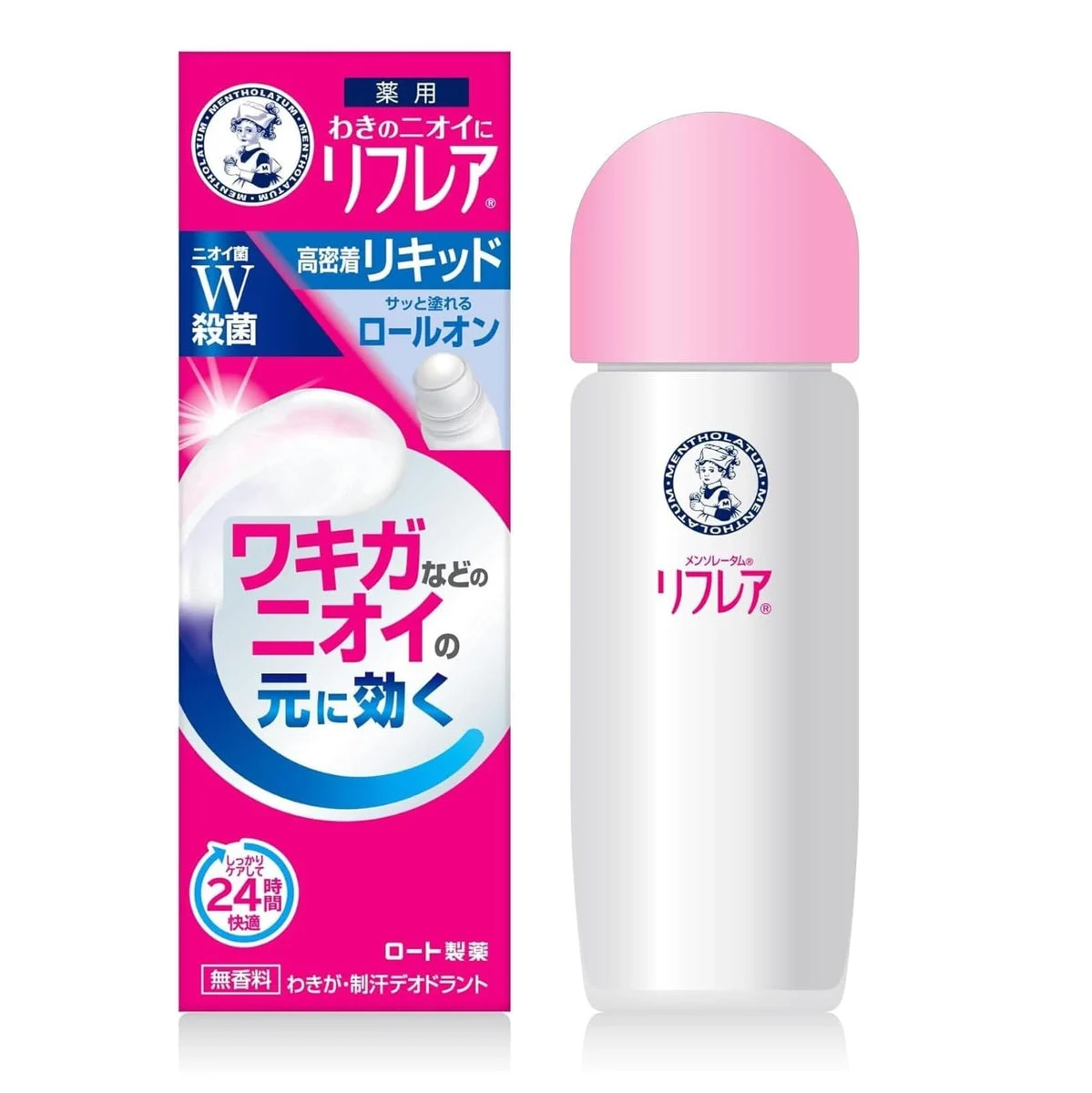 Rohto Mentholatum Refrea Deodorant Liquid Unscented 30ml