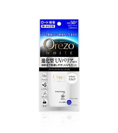 Rohto Orezo Crema Solare Perfetta Difesa UV SPF50 PA++++ 50mL Corpo e Viso