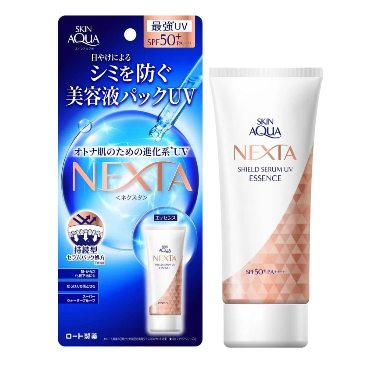 Rohto Skin Aqua NEXTA Shield Serum UV Essence SPF50+ PA++++ 70g