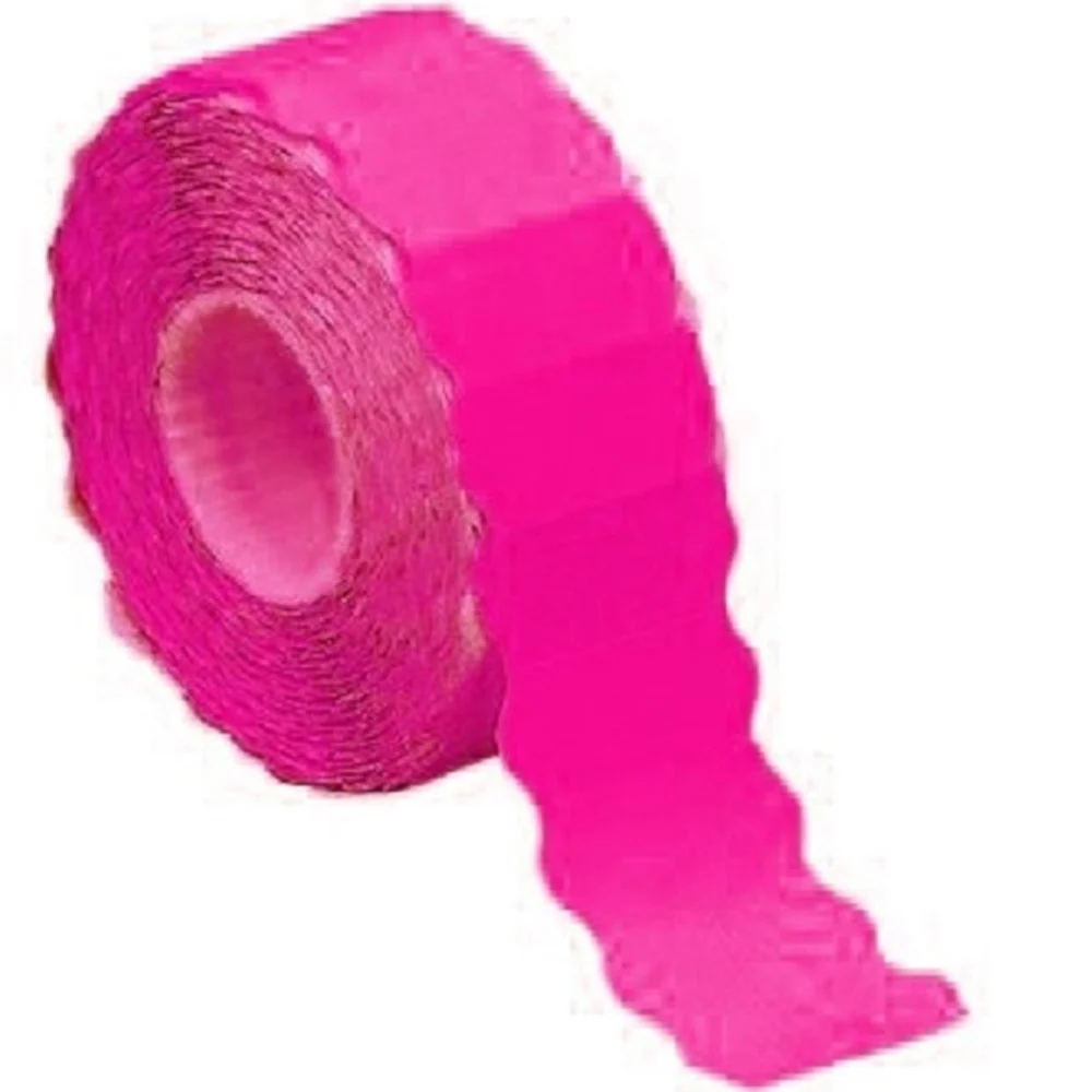 ROTOLI FUCSIA ROSA FLUO ETICHETTE PREZZATRICE SEGNAPREZZO PER NEGOZIO VETRRINA - TrAdE Shop Traesio