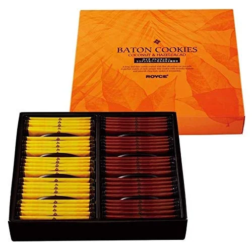 ROYCE' Baton Cookies 50 pieces [assortment of 2 kinds].