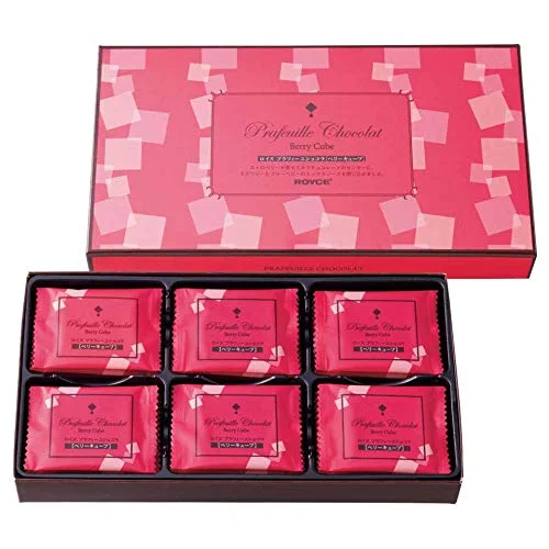 ROYCE' Cioccolato Berry Cube 150g
