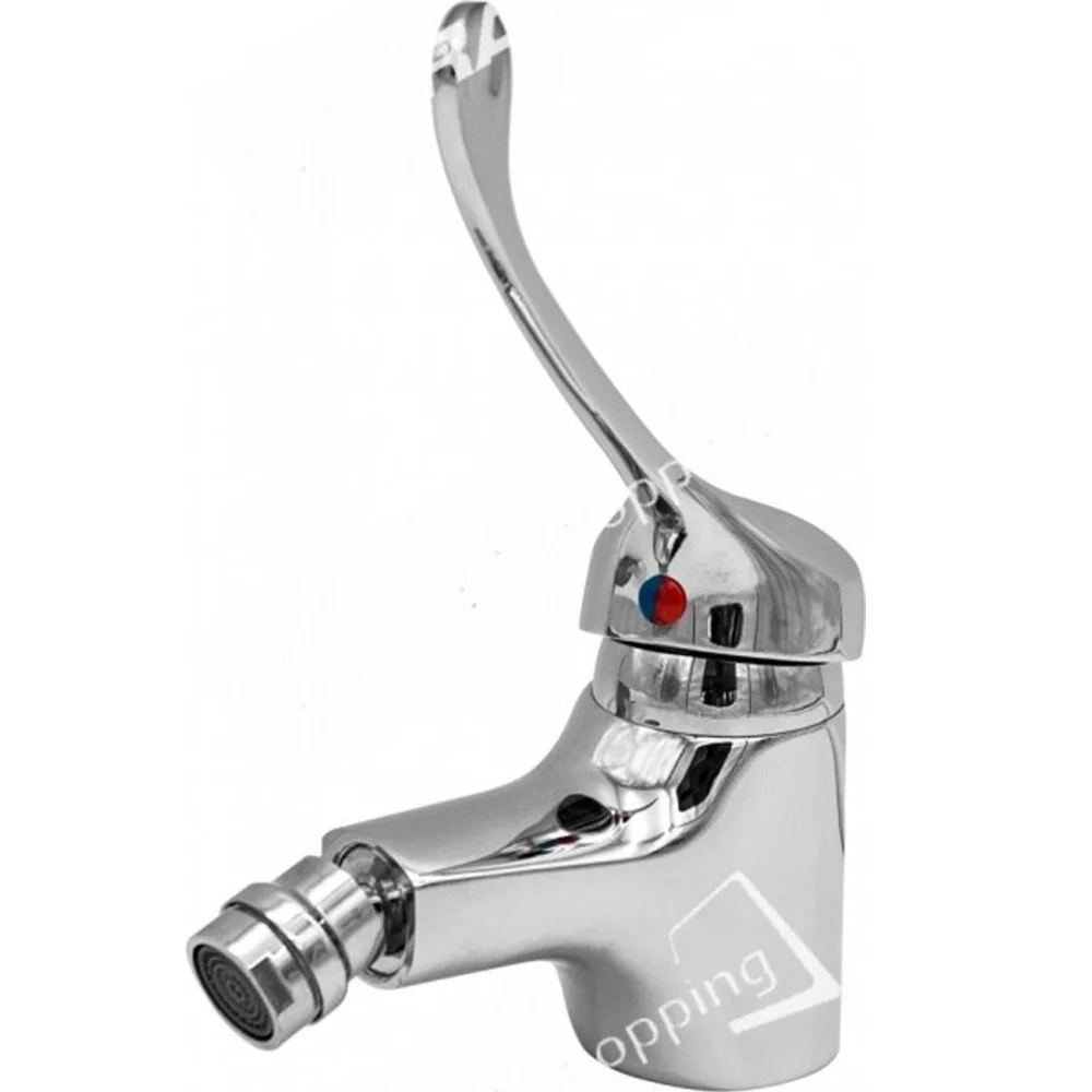 RUBINETTO MISCELATORE BIDET CON COMANDO A GOMITO LEVA LUNGA CLINICA PER DISABILI - TrAdE Shop Traesio
