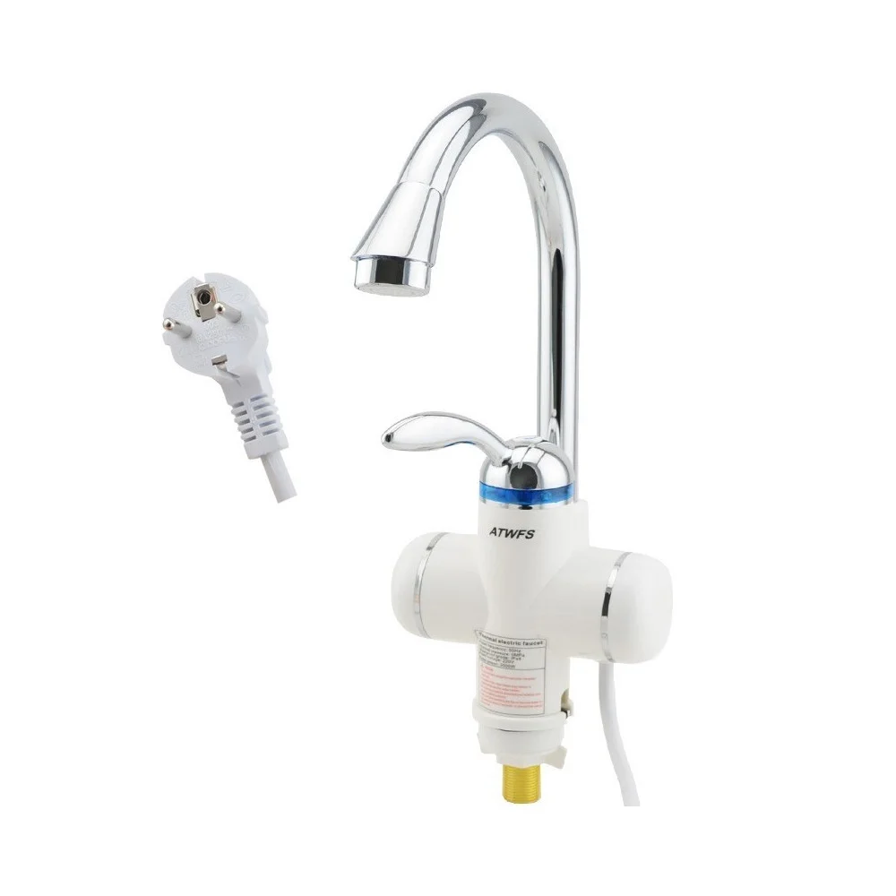 RUBINETTO MISCELATORE CALDAIA ELETTRICO ACQUA CALDA CON SPINA CUCINA BAGNO 3000W - TrAdE Shop Traesio