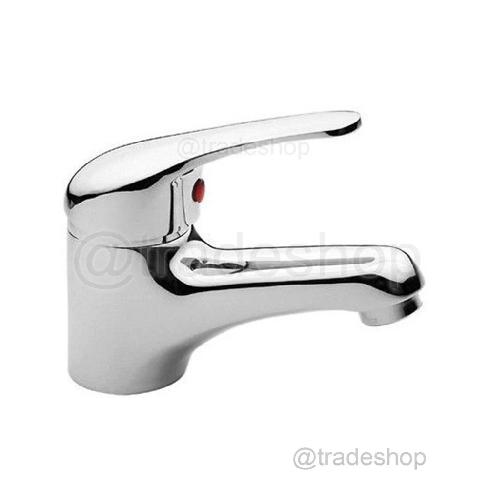 RUBINETTO MISCELATORE CROMATO CASA BAGNO LAVABO COMPLETO DI KIT MONTAGGIO 1021-2