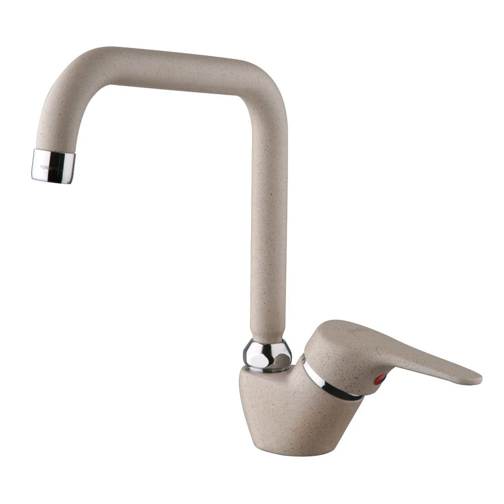 RUBINETTO MISCELATORE LAVELLO FRAGRANITE AVENA PER LAVELLO CUCINA MONOCOMANDO - Cleafe