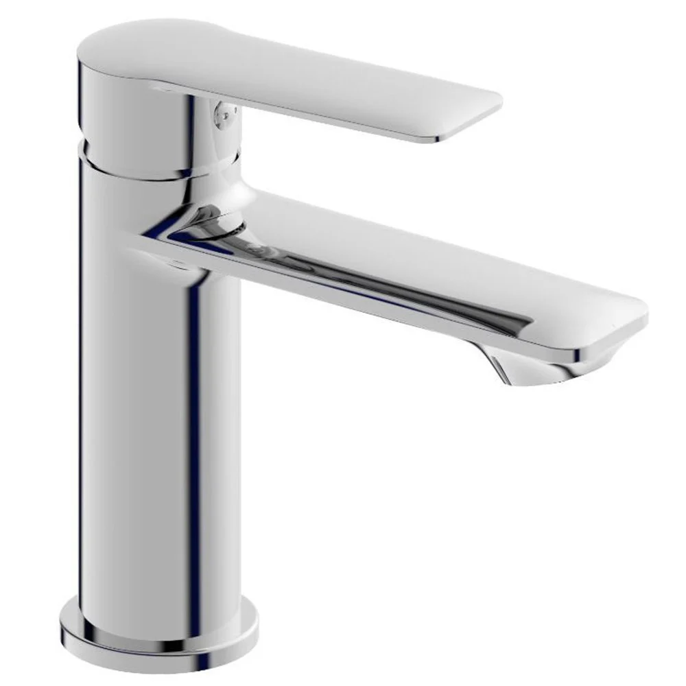 RUBINETTO MISCELATORE MONOCOMANDO CROMATO PER LAVABO LAVANDINO MODERNO SOFI87102 - Cleafe