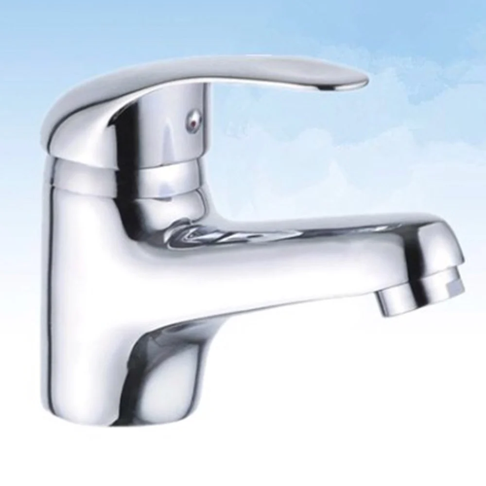 RUBINETTO MISCELATORE PER BAGNO LAVABO LAVANDINO MONOFORO MONOCOMANDO BARI - Cleafe