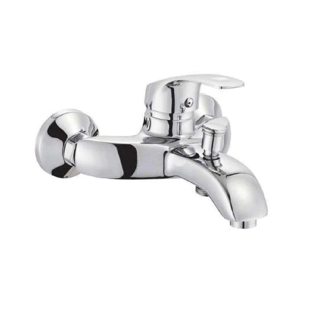 RUBINETTO MISCELATORE PER VASCA A MURO DOCCIA MONOCOMANDO MODELLO NAPOLI 52329A - Cleafe