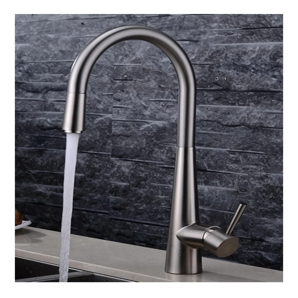 RUBINETTO MONOCOMANDO LAVELLO CUCINA CON DOCCETTA ESTRAIBILE RETRATTILE GIREVOLE - TrAdE Shop Traesio