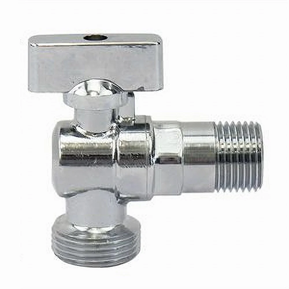 RUBINETTO PER LAVATRICE LAVASTOVIGLIE SOTTOLAVABO ROSONE VALVOLA 1/2 X 3/4 59984 - Cleafe