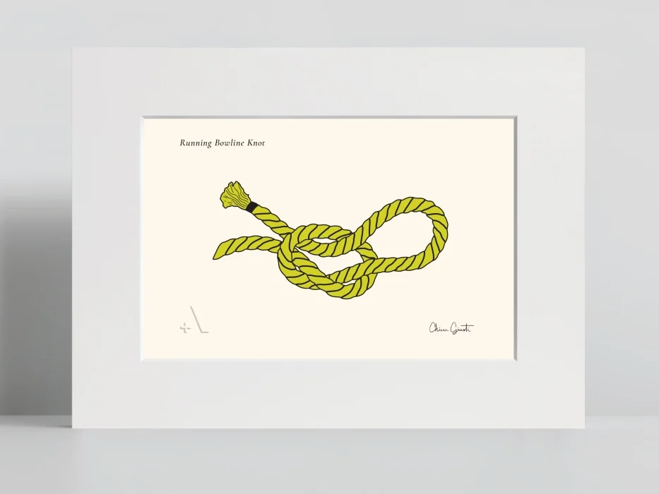 running bowline knot – nodo scorsoio - Arredamento marinaresco