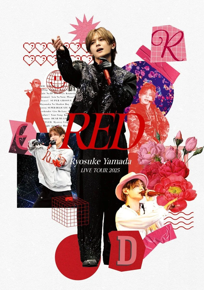 Ryosuke Yamada LIVE TOUR 2025 RED DVD Edizione standard - WAFUU JAPAN