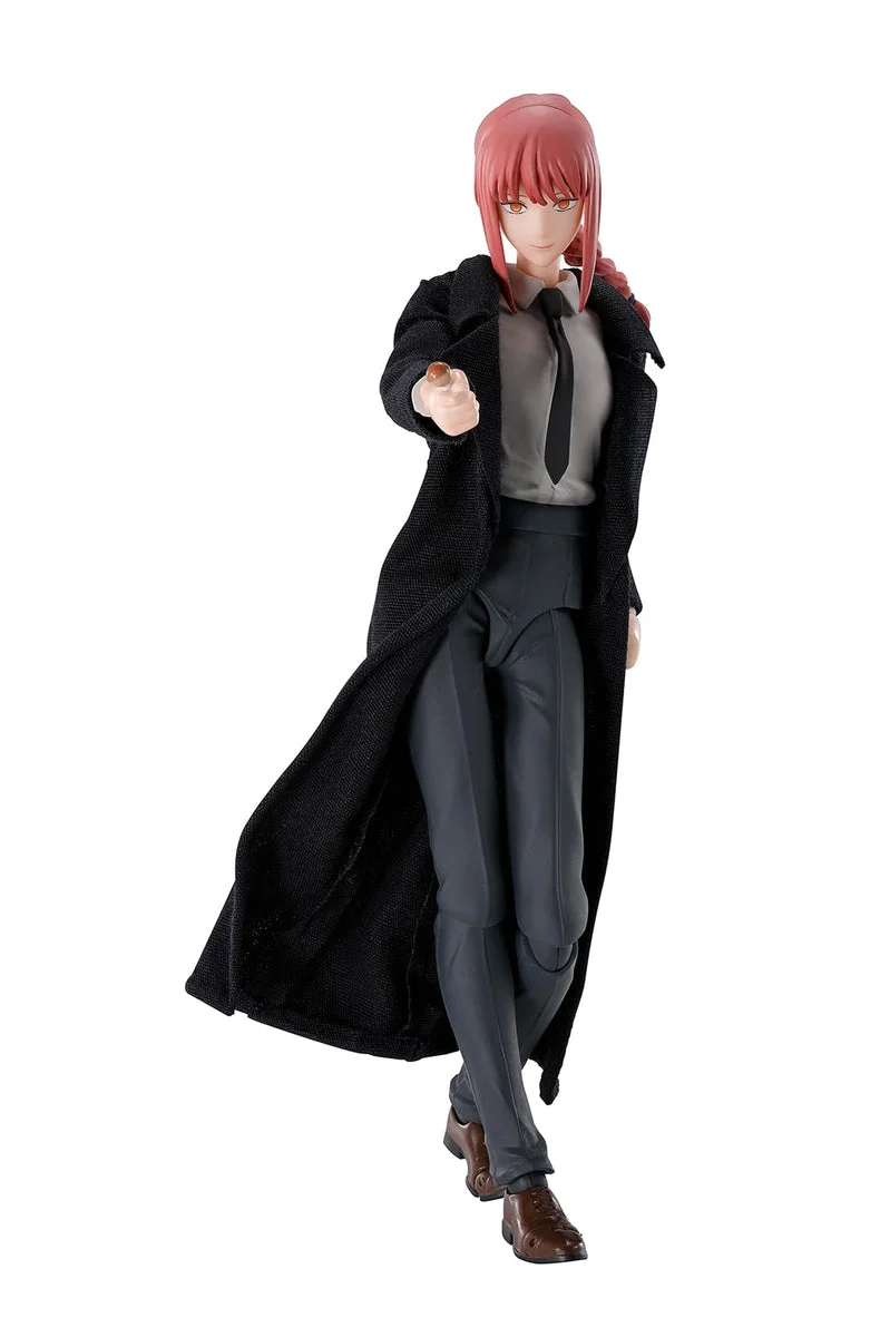 S H Figuarts Chainsawman Makima Painted posable figure made of PVC&ABS&cloth approx 140mm - S.H.Figuarts