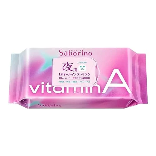 Saborino Maschera Notturna Viso Vitamina A 30 Pezzi