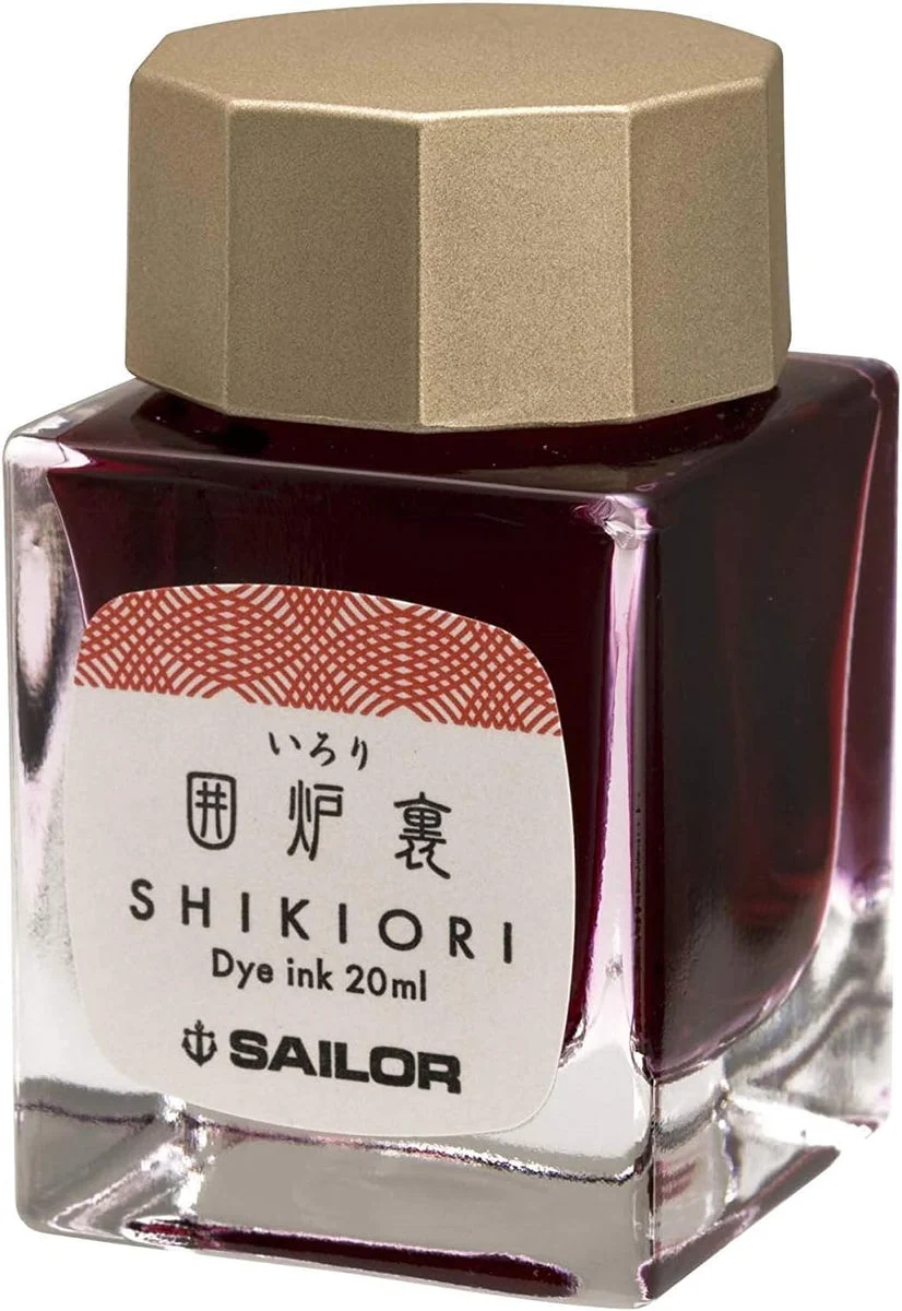 Sailor inchiostro per stilografica Shikiori Yonaga no Yume Irori rosso 20ml