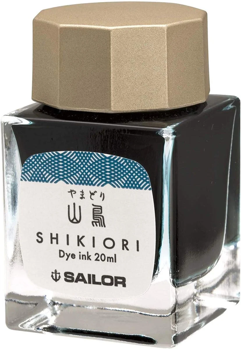 Sailor inchiostro stilografico Shikiori 13-1008-207 Yamadori blu 20ml